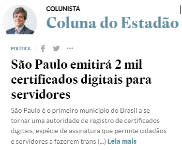 Nota ColunaEstadão