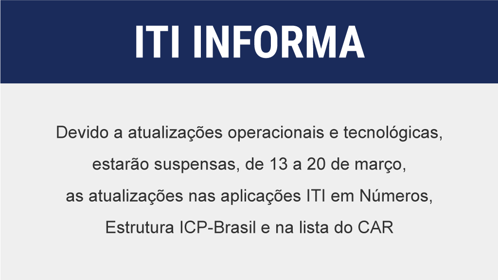 ITI INFORMA Atualização Site